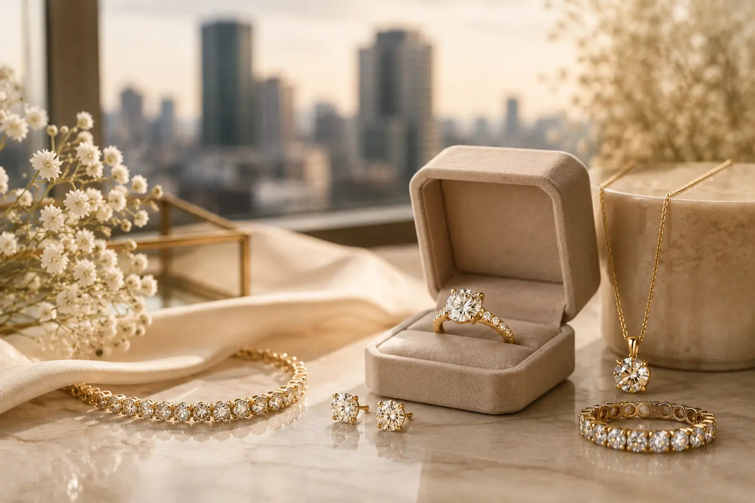 Where to Buy Lab Grown Diamond Jewellery in Noida