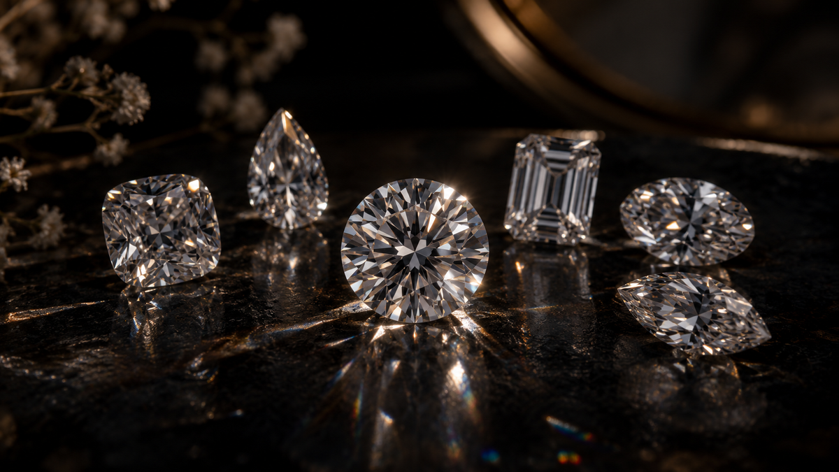 Which Diamond Shape Sparkles the Most?