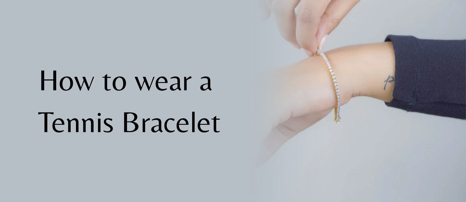 How to Wear a Diamond Tennis Bracelet