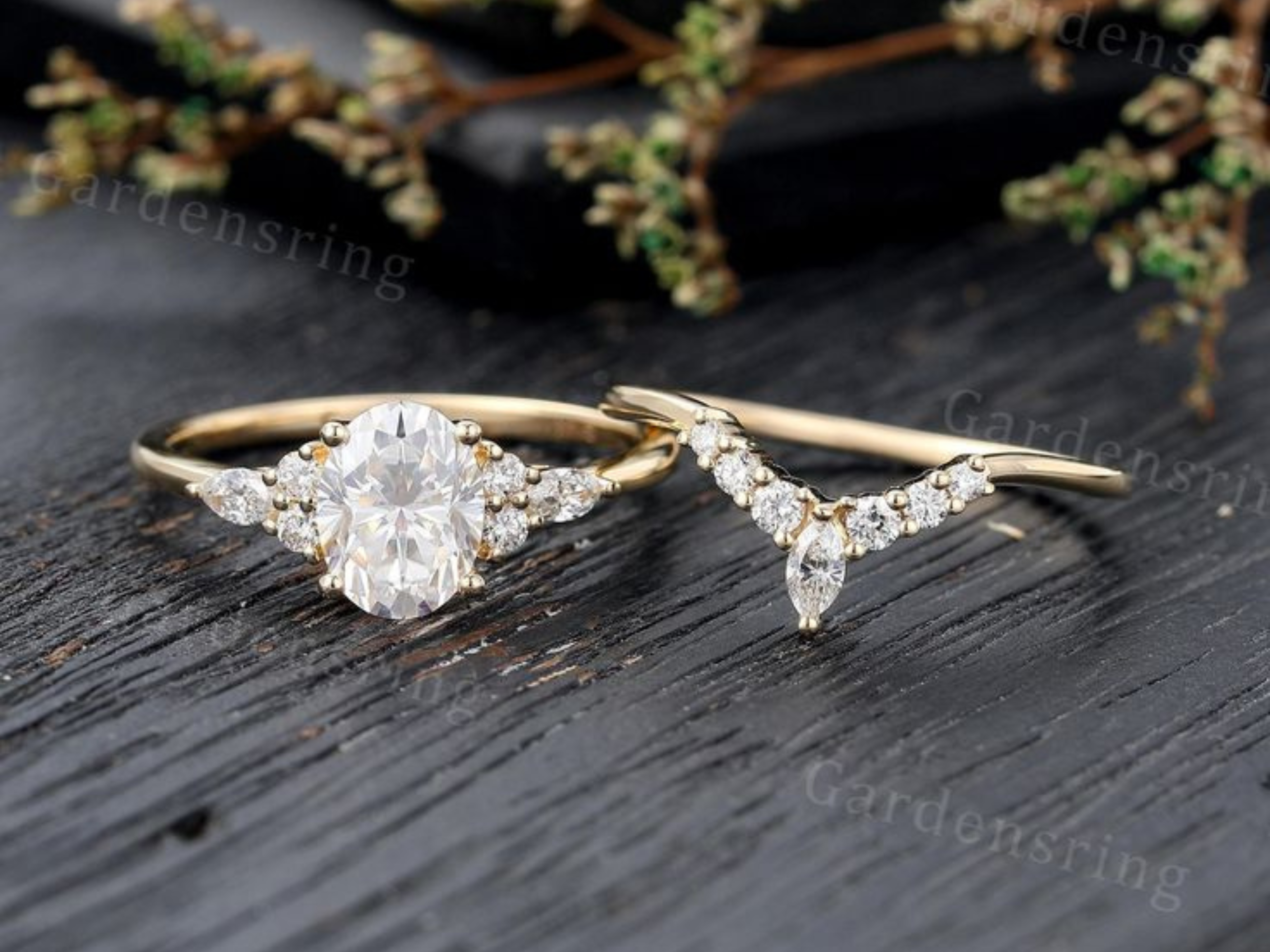 How to pair your engagement ring with the right wedding band