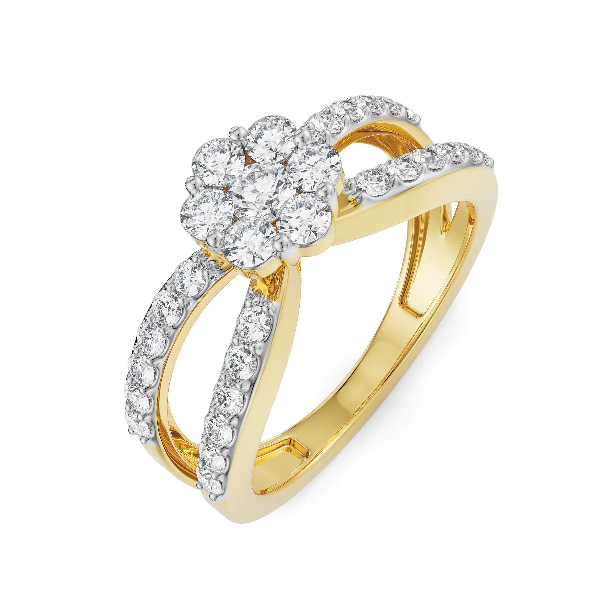 Veronica Lab Diamond Engagement Ring_in-stock
