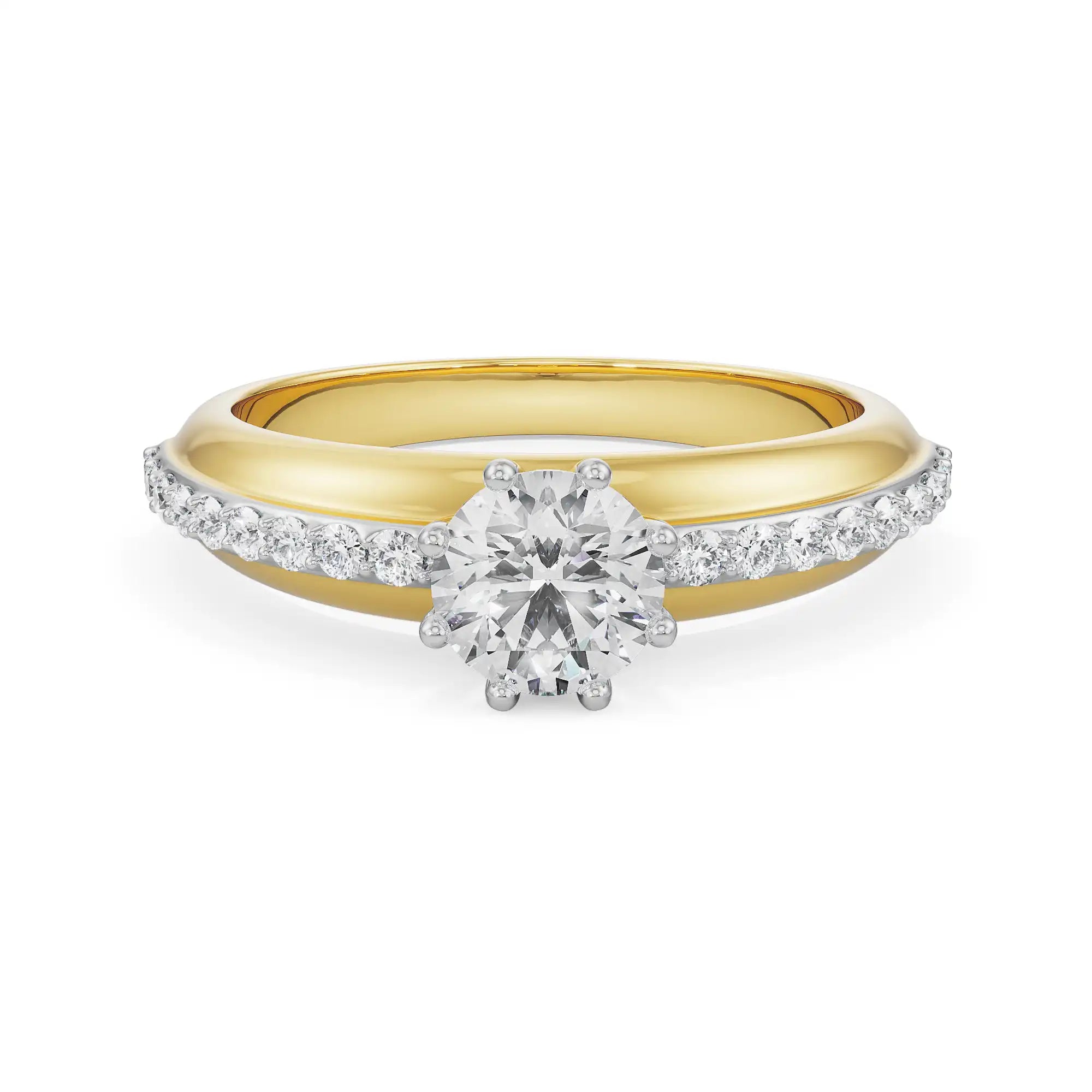 Suhana Diamond Ring Front View