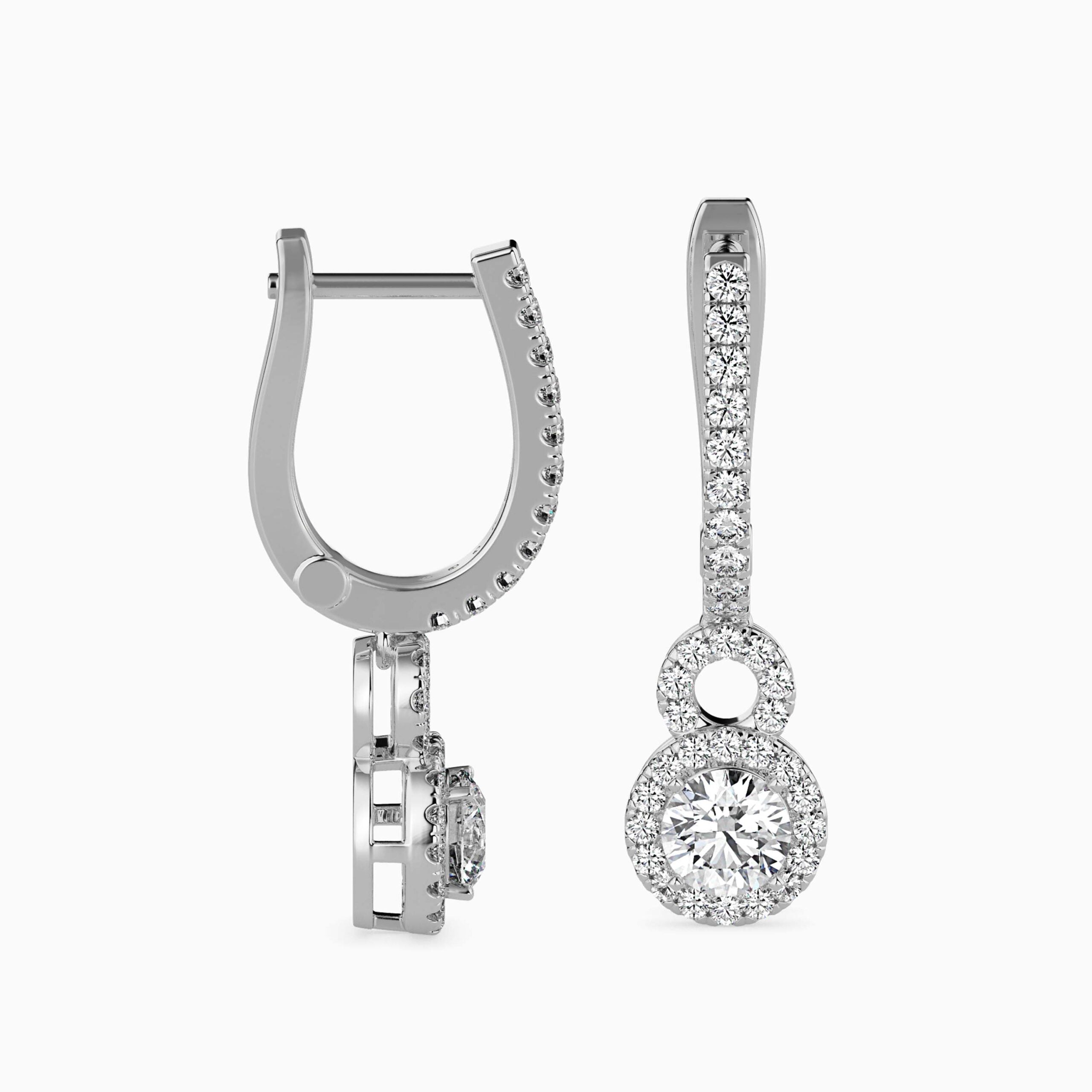 Lab Grown Diamond Droplet Earrings_in-stock