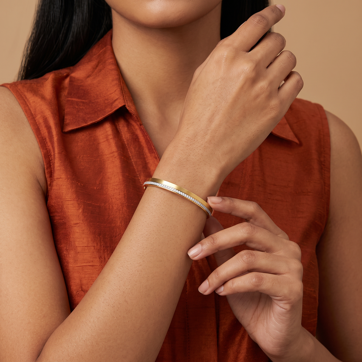 Lush Life Lab Grown Diamond Bangle