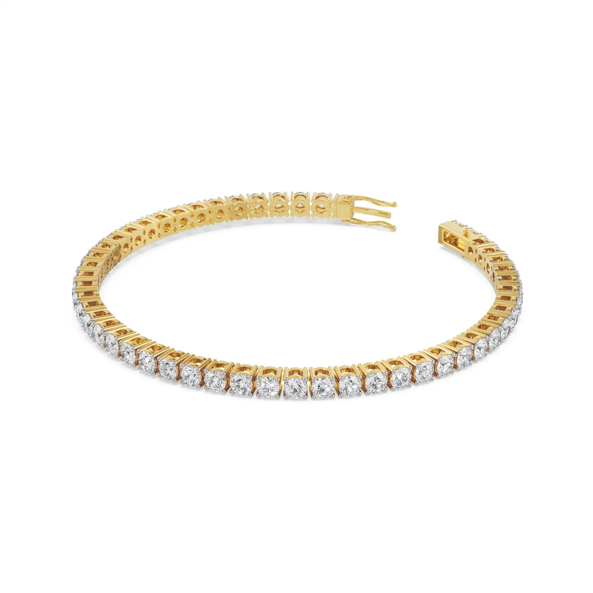 Glimmering Lab Grown Diamond Tennis Bracelet_in-stock