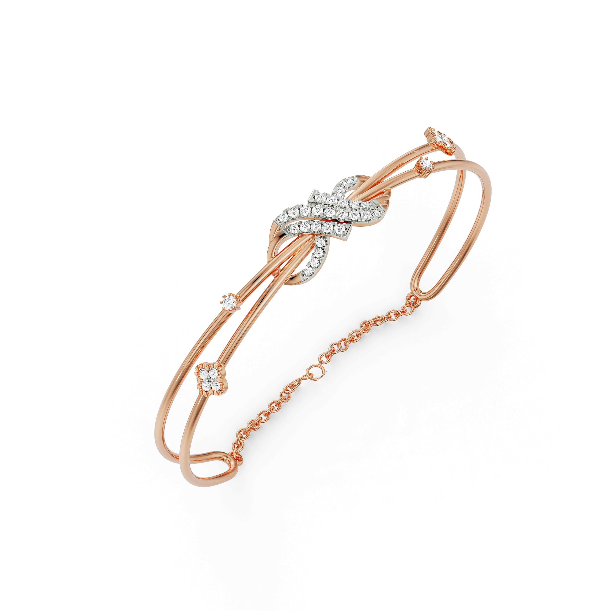 Zelda Infinity Diamond Braclet Left View