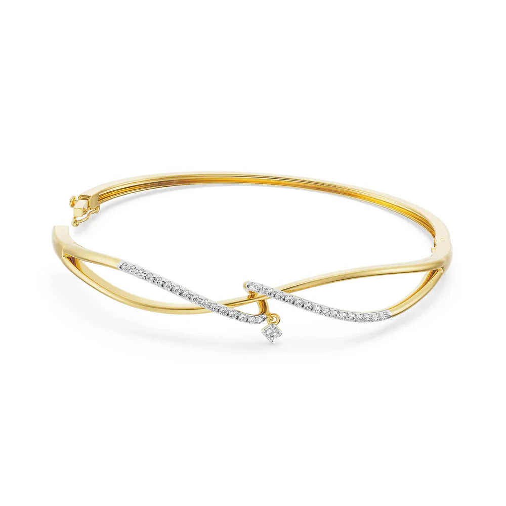 Mindy Minimalist Lab Grown Diamond Bracelet 9KT