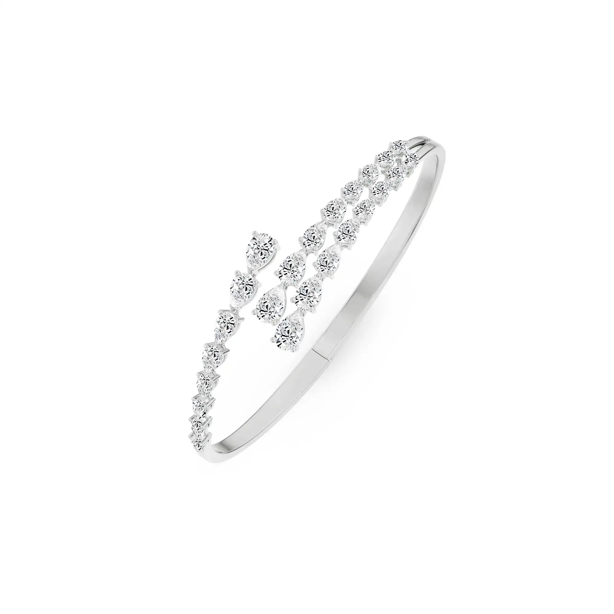 Sylvie Lab Grown Diamond Bracelet- Top view