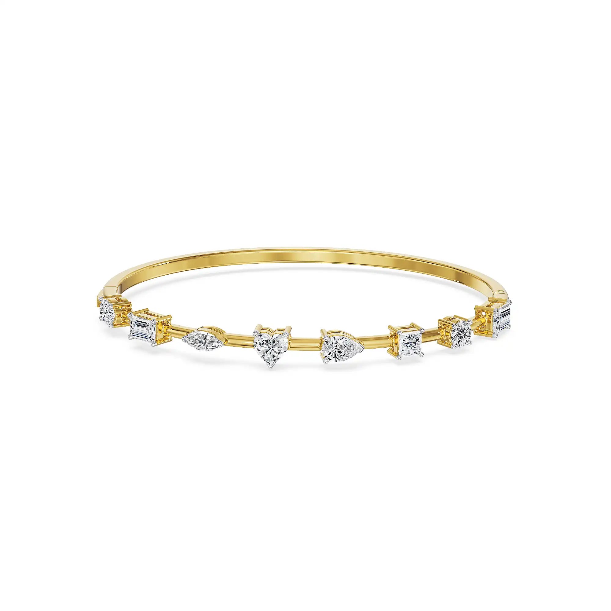 Ivana Multistone Lab Grown Diamond Bracelet 9KT
