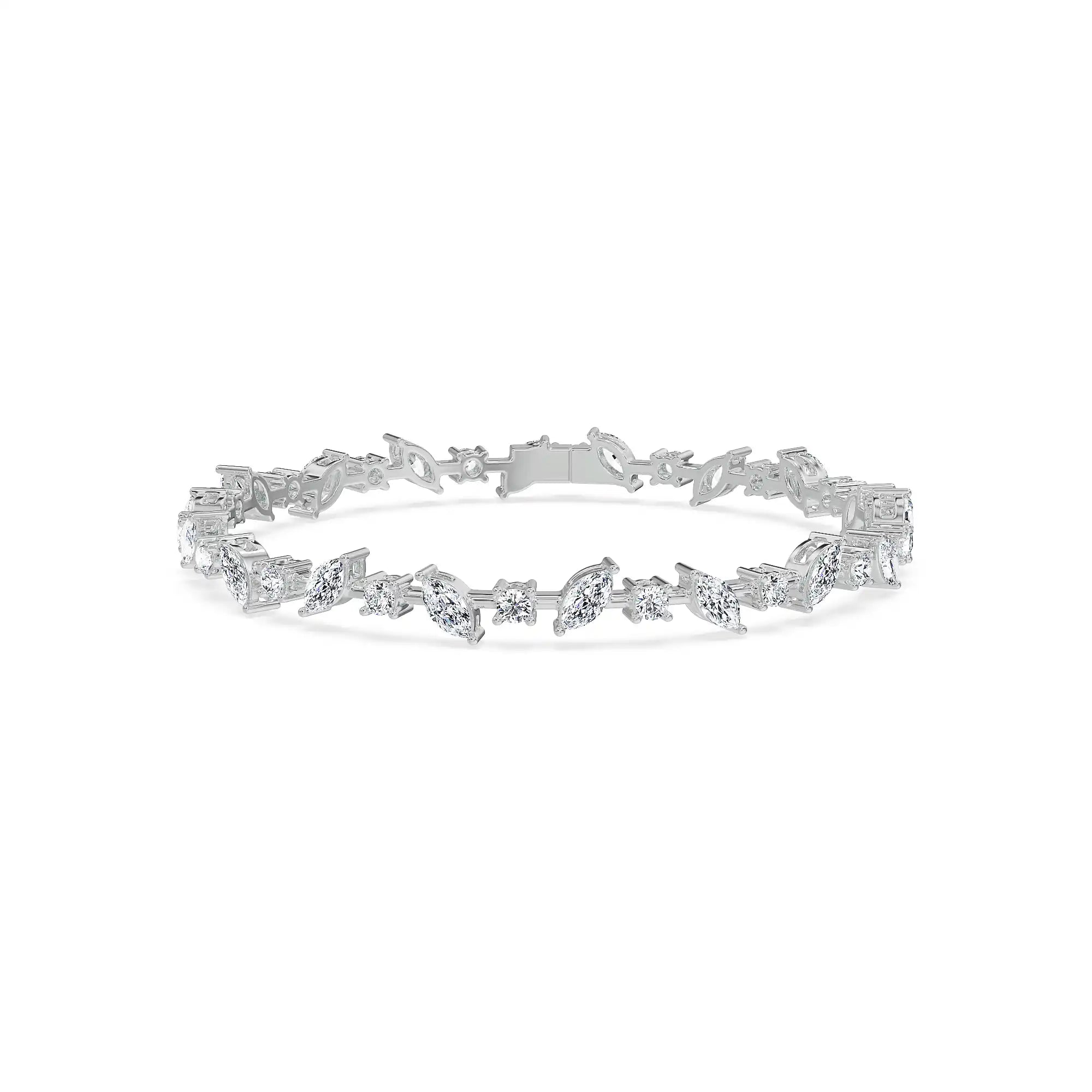 Marquise Muse Lab Grown Diamond Bracelet - front view