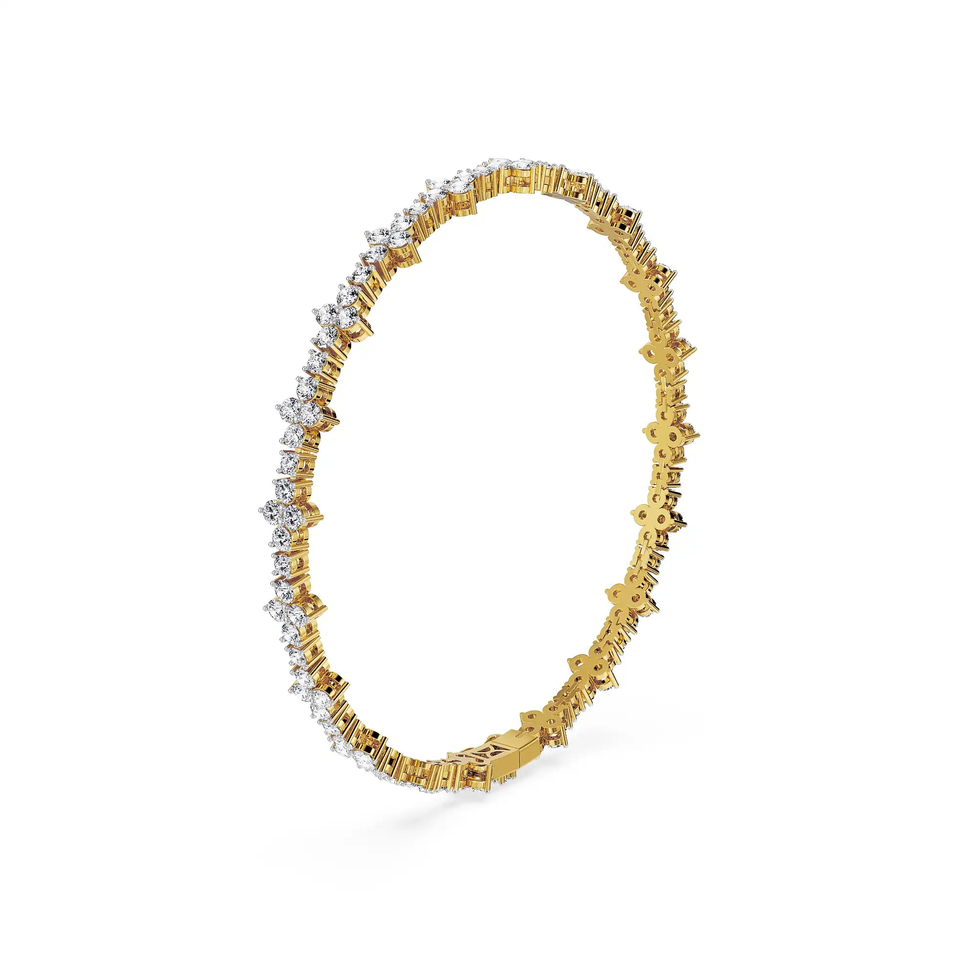 Starglow Lab Grown Diamond Bracelet - side view