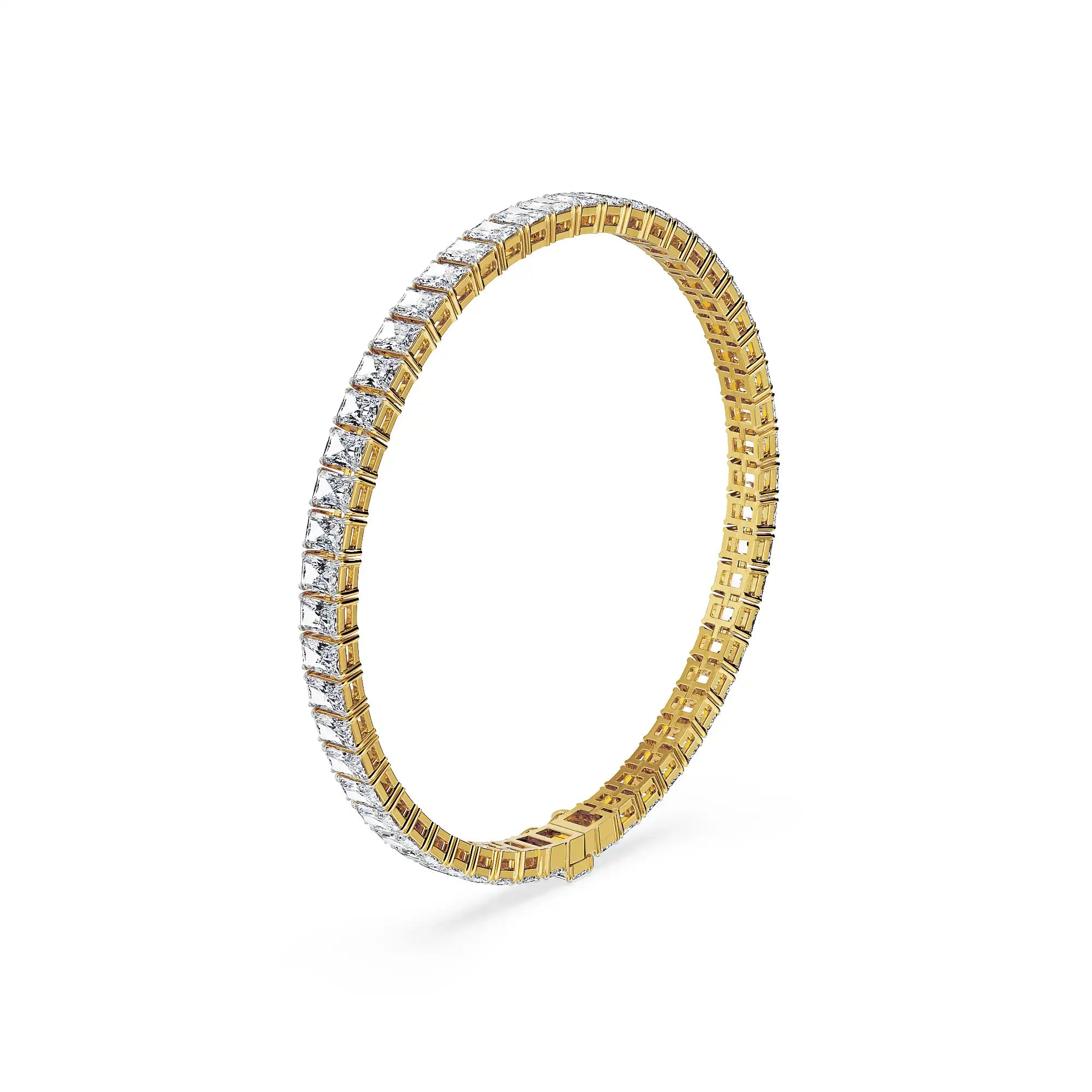 Luster Radiance Lab Grown Diamond Bracelet - side view