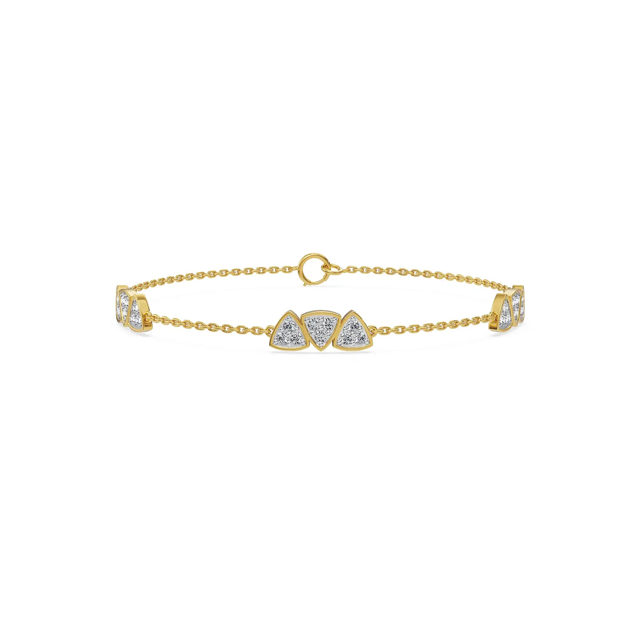 Tria Bloom Lab Grown Diamond Bracelet