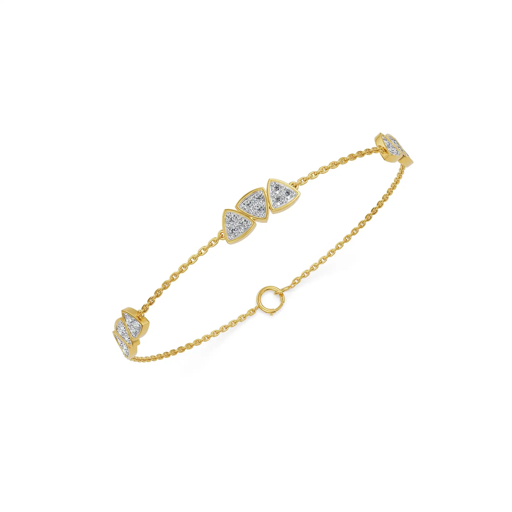 Tria Bloom Lab Grown Diamond Bracelet