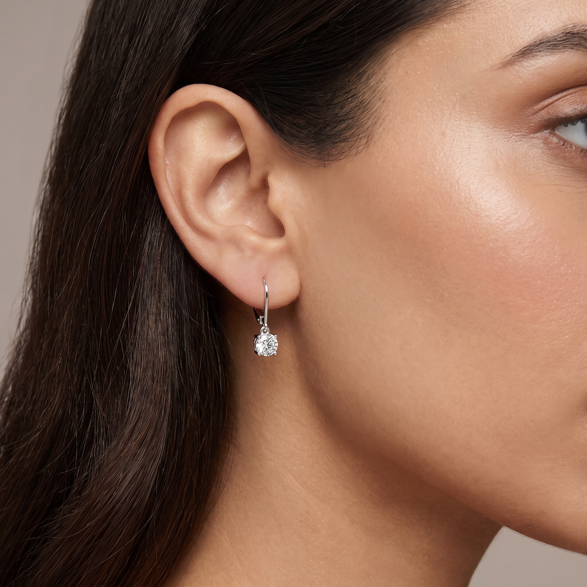 1 CT Cora Solitaire Earrings