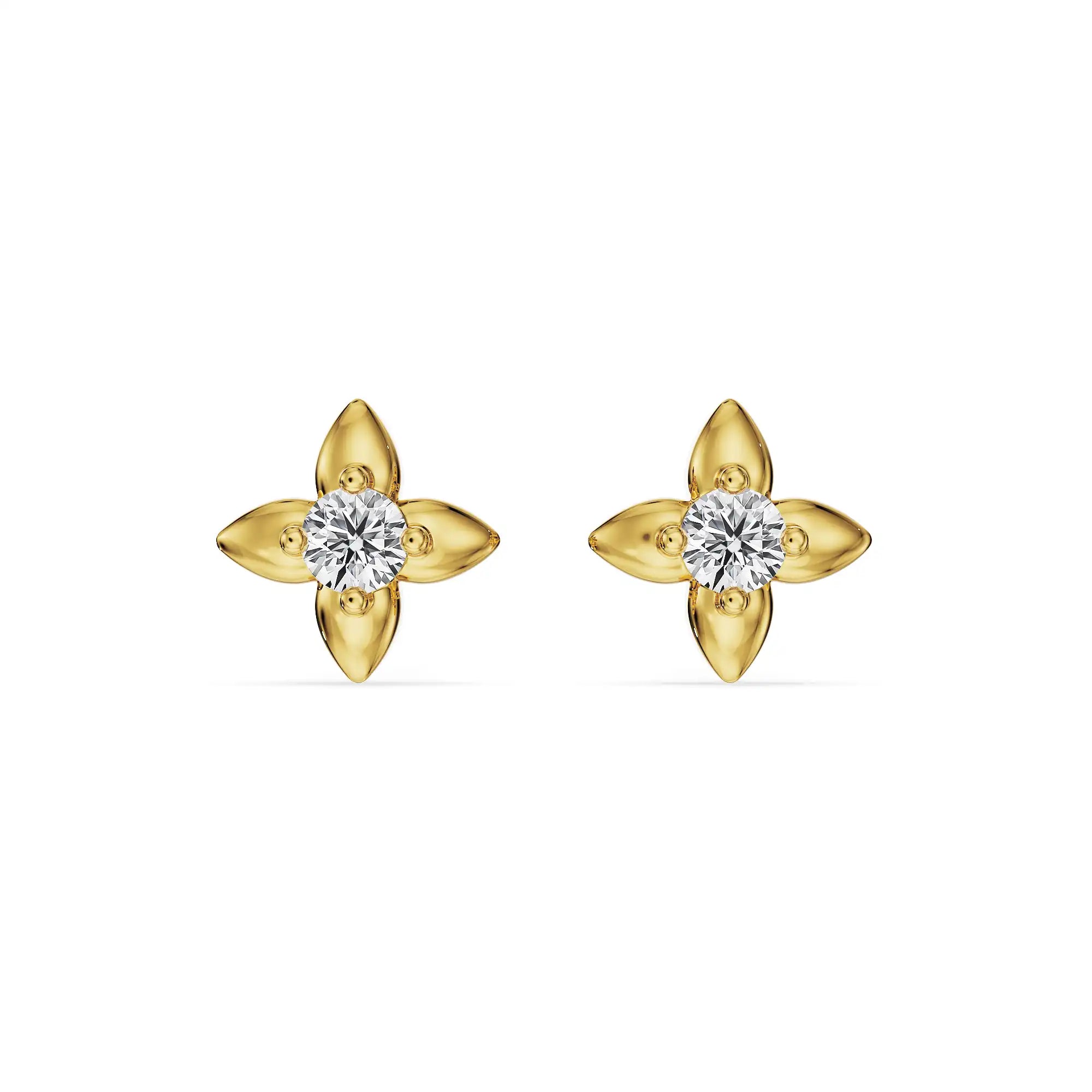 Twinkle Lab Grown Diamond Studs - front view