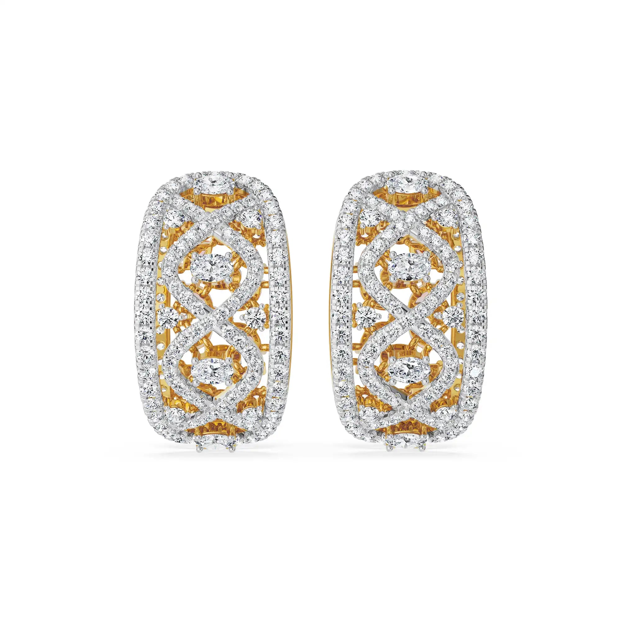 Convertible Tira Lab Grown Diamond Earrings 9KT