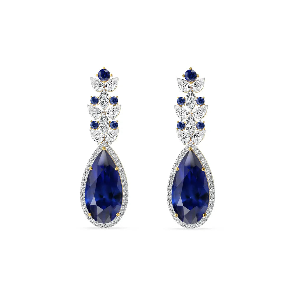 Indigo Ice Lab Grown Diamond Earrings_in_stock