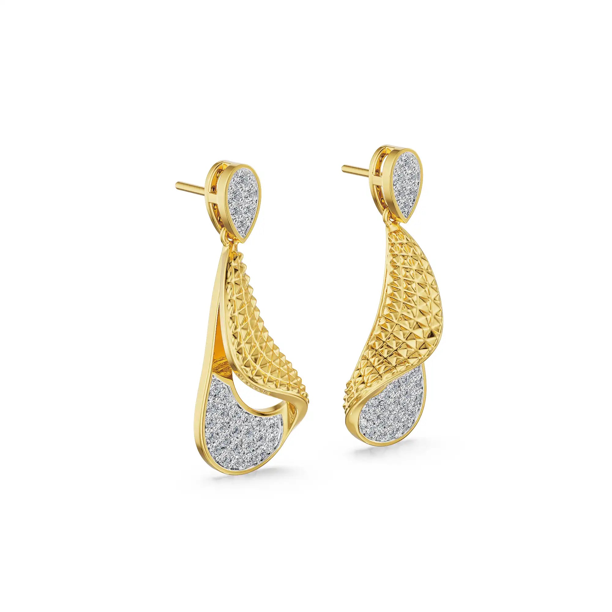 Padma Bloom Lab Grown Diamond Earrings