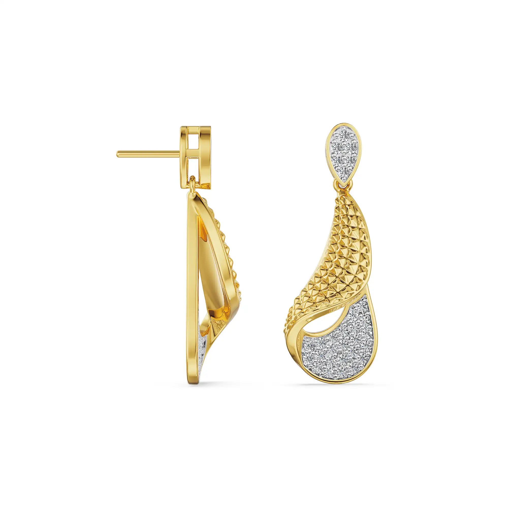 Padma Bloom Lab Grown Diamond Earrings