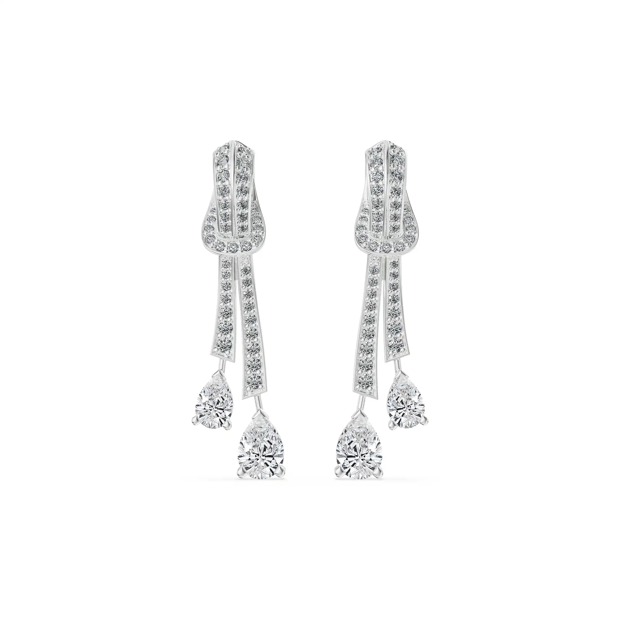 Knot Lab Grown Diamond Earrings