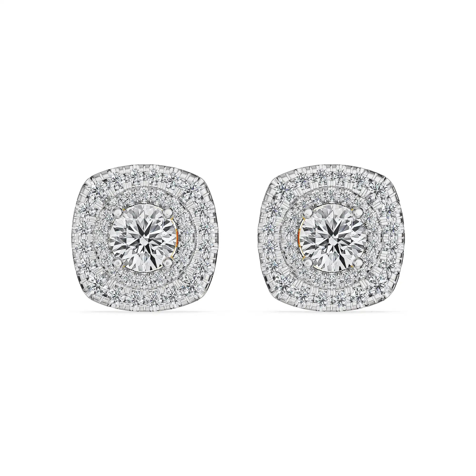 Orbit Halo Lab Grown Diamond Studs