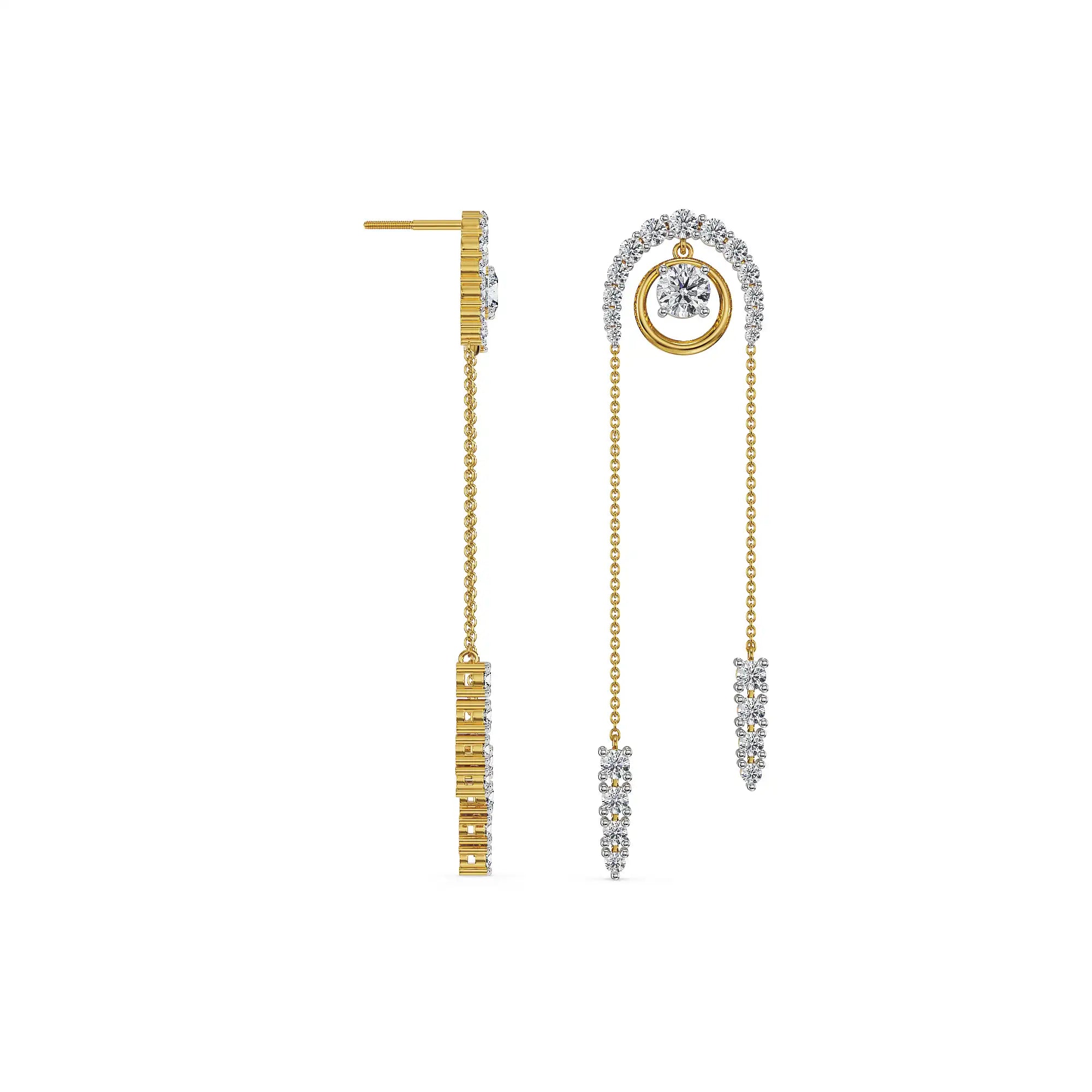 Harmony Lab Grown Diamond Drop Earrings