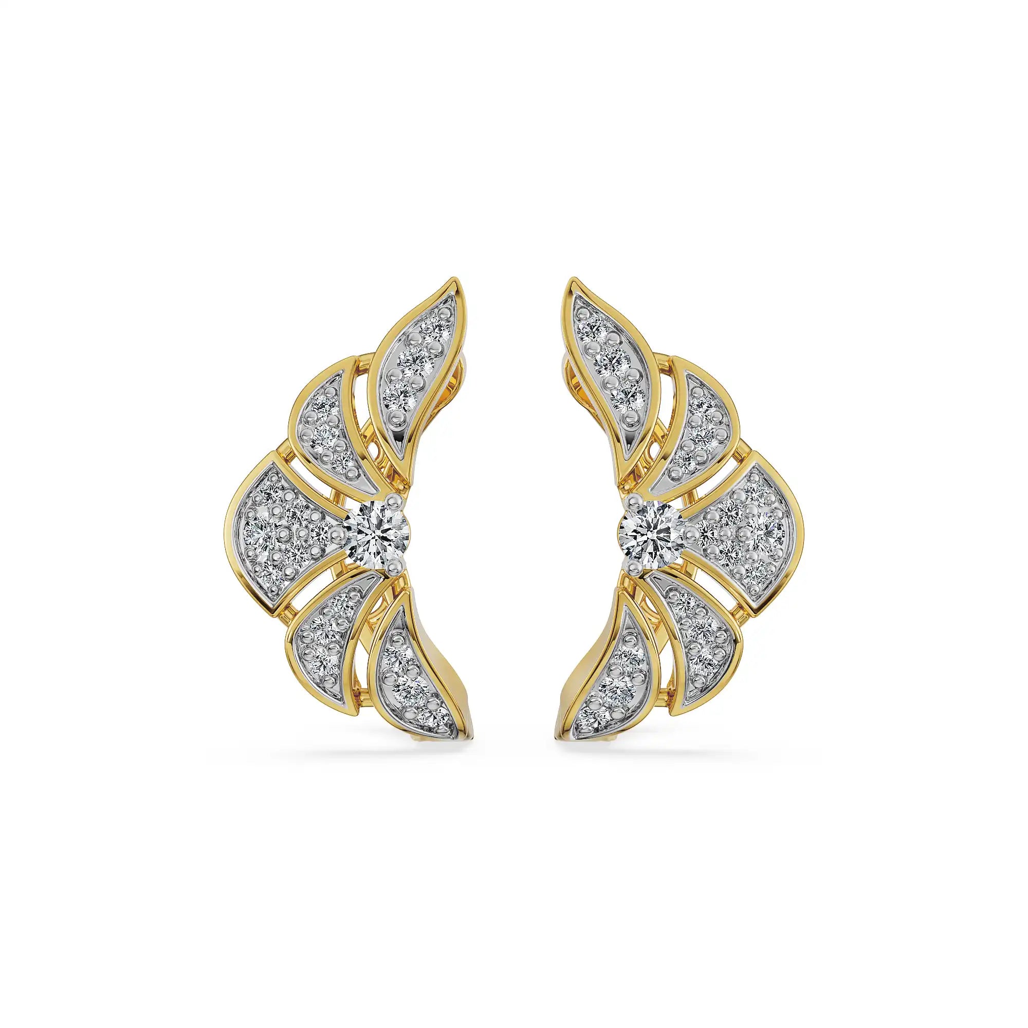 Fluttering Grace Lab Grown Diamond Earrings
