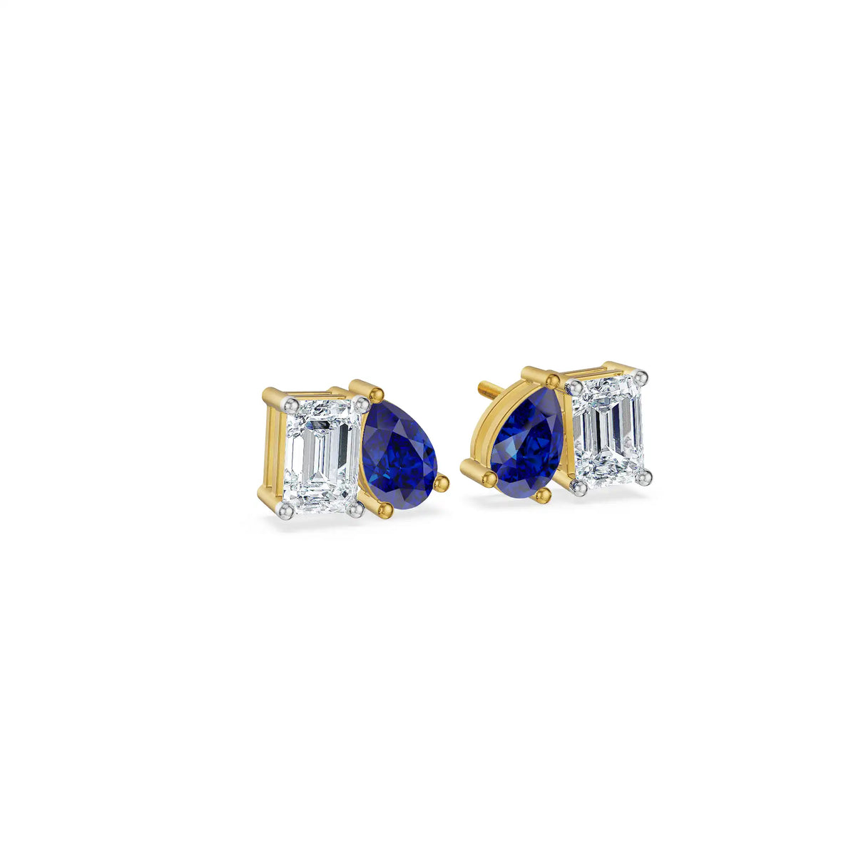 Royal Duo Lab Grown Diamond Earrings