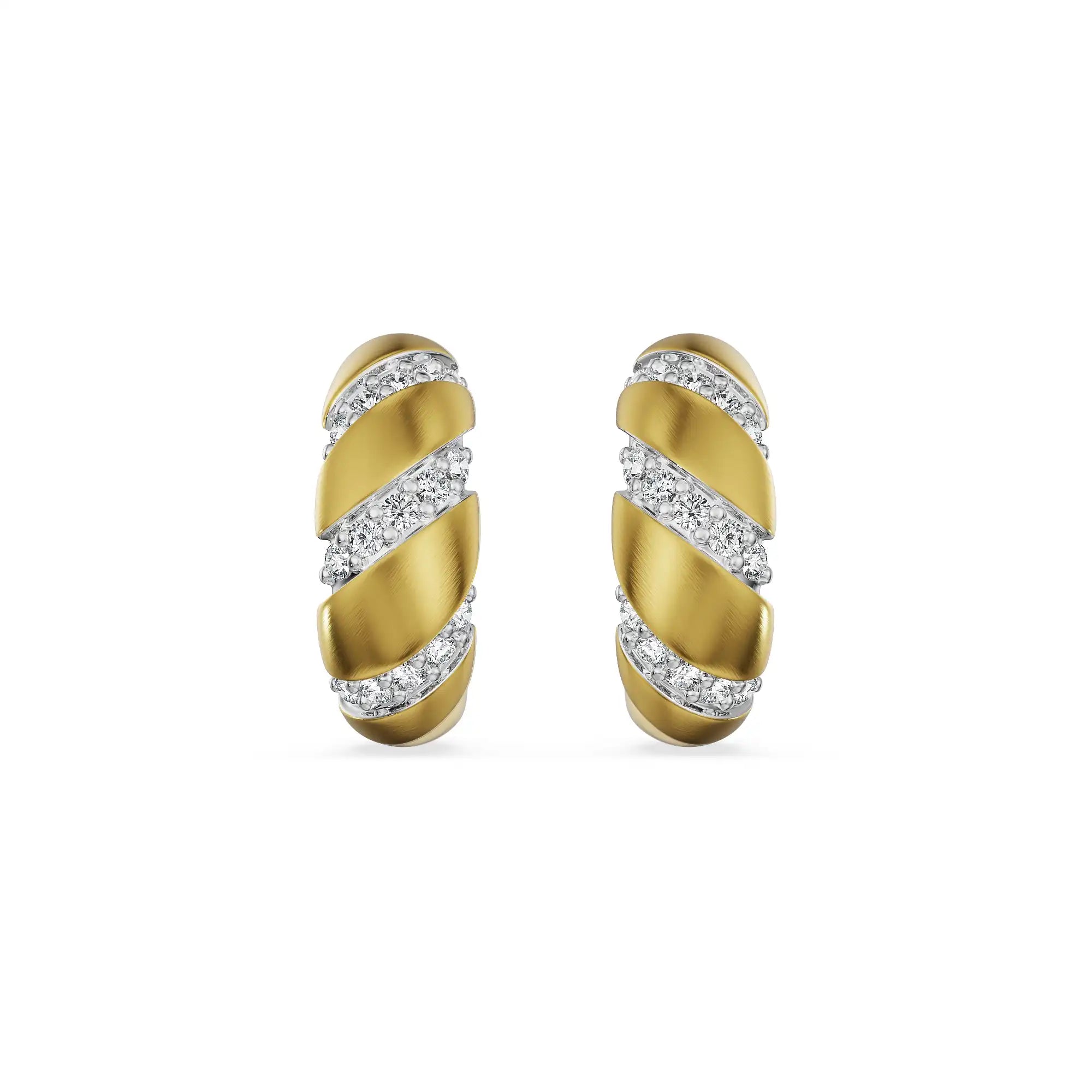 Helix Lab Grown Diamond Earrings