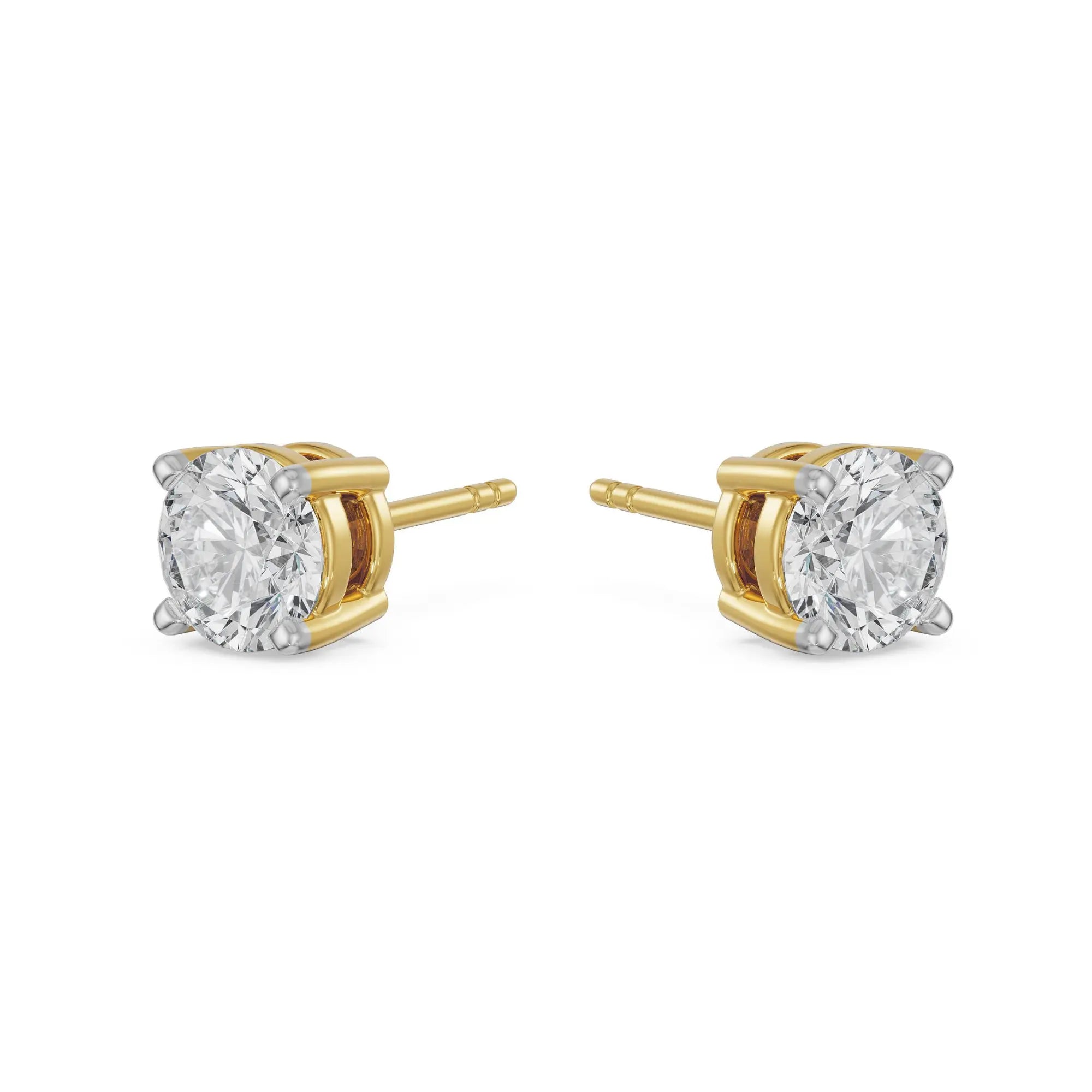 0 25 CT Lab Grown Diamond Solitaire Studs_in-stock