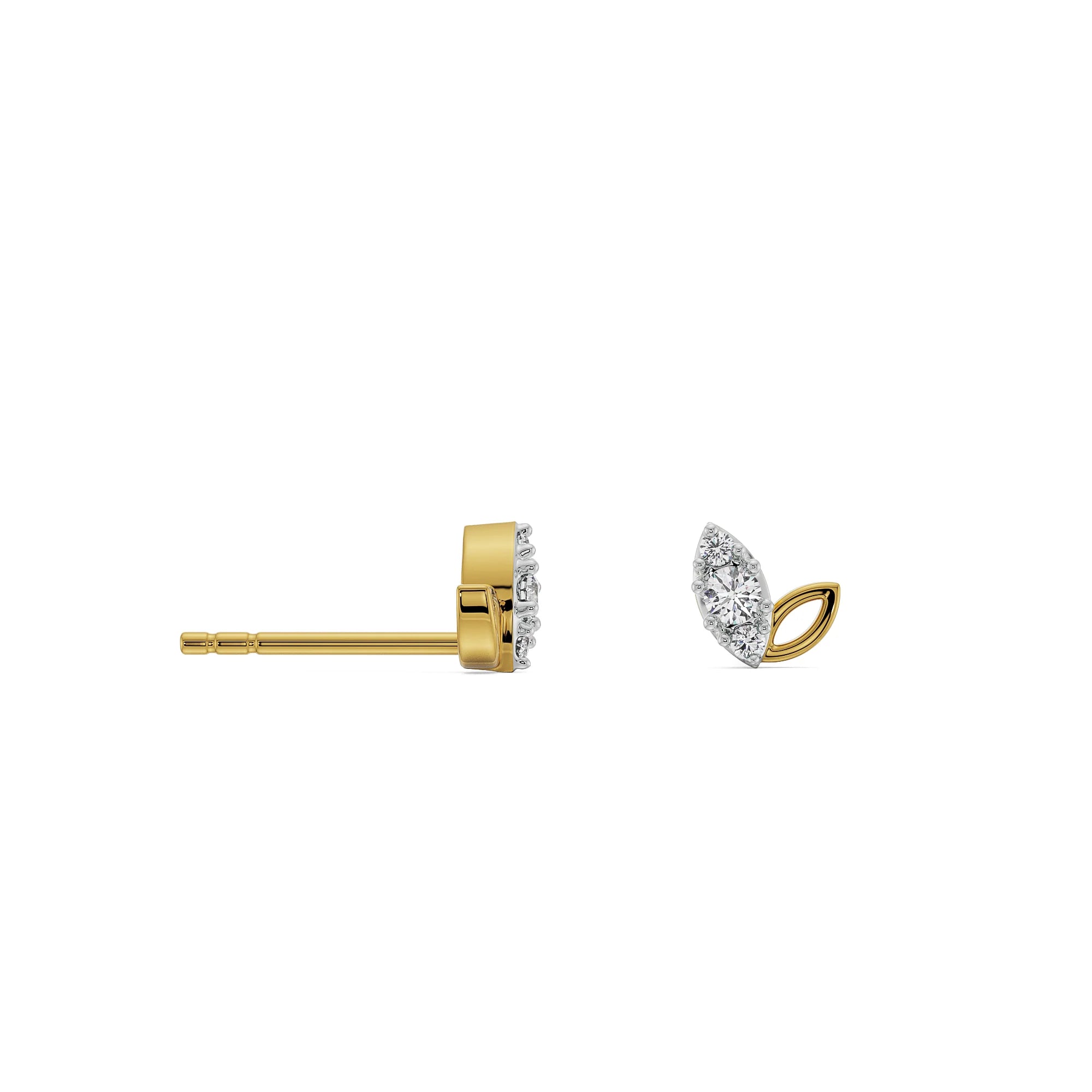 Duo Marquise Lab Grown Diamond Studs_in-stock
