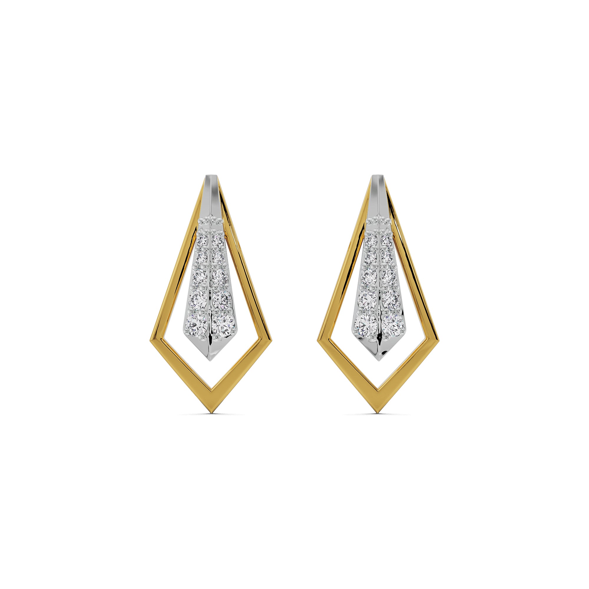 Majestic Drop Earrings Front View