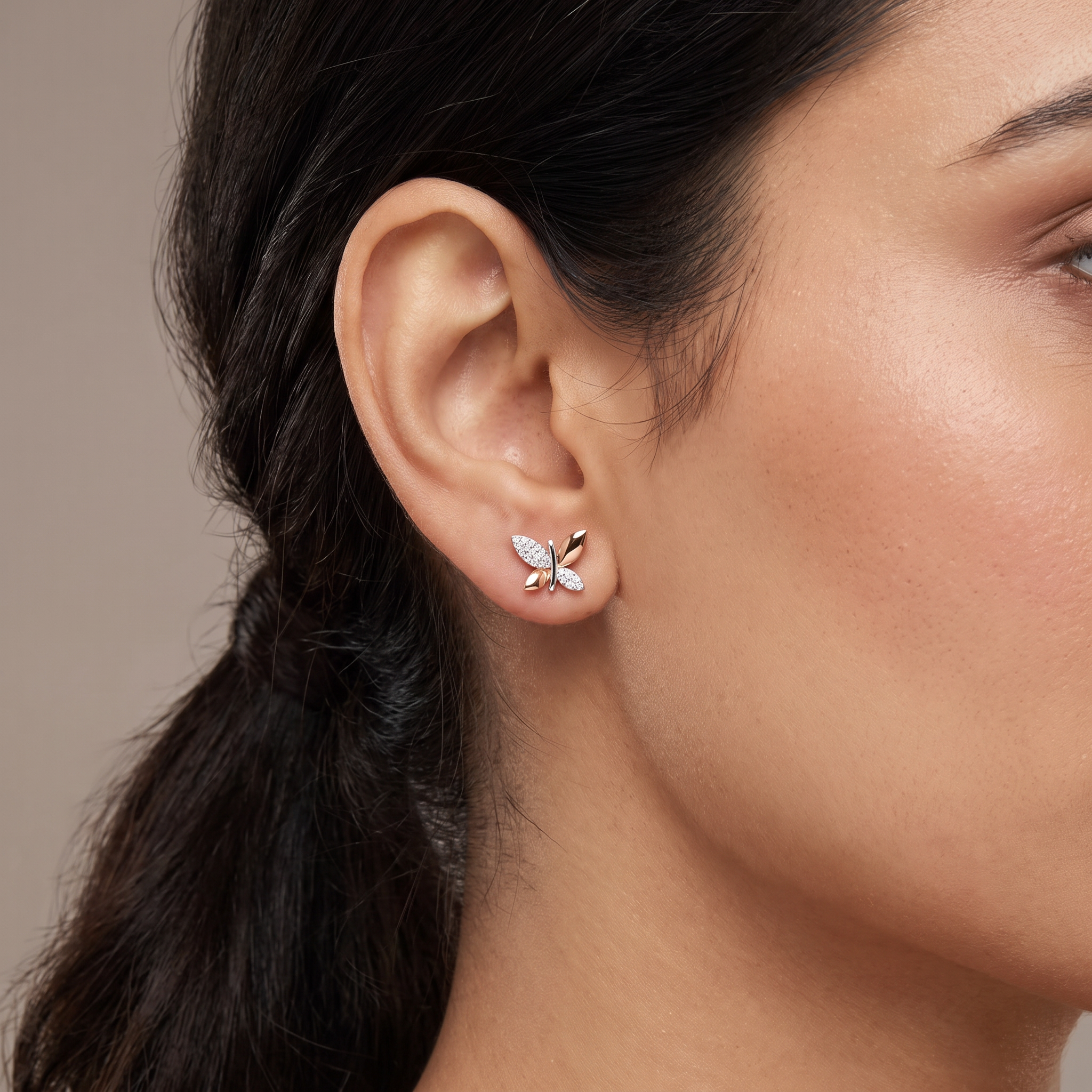 Winged Wonder Diamond Earrings