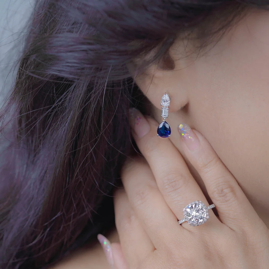 Radiant Gemstone Earrings Product