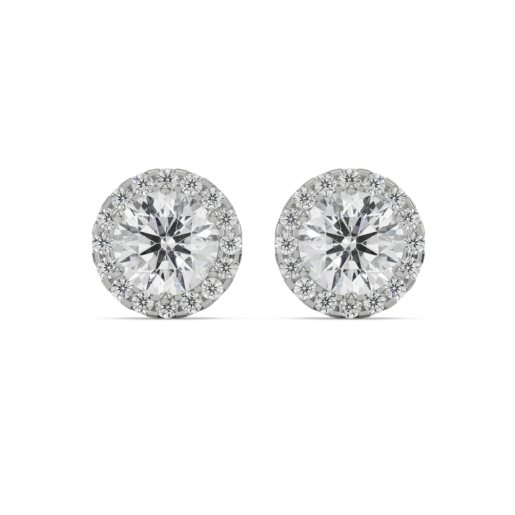 0 5 CT Halo Lab Grown Diamond Solitaire Earrings_in-stock