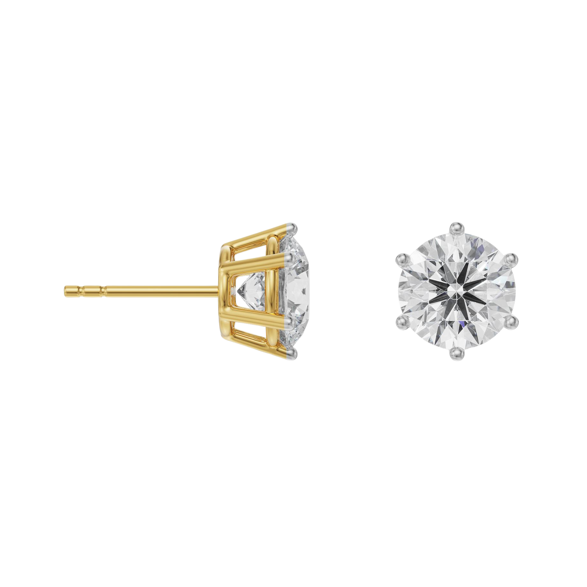 1 5 CT Versatile Lab Grown Diamond Solitaire Studs_in-stock