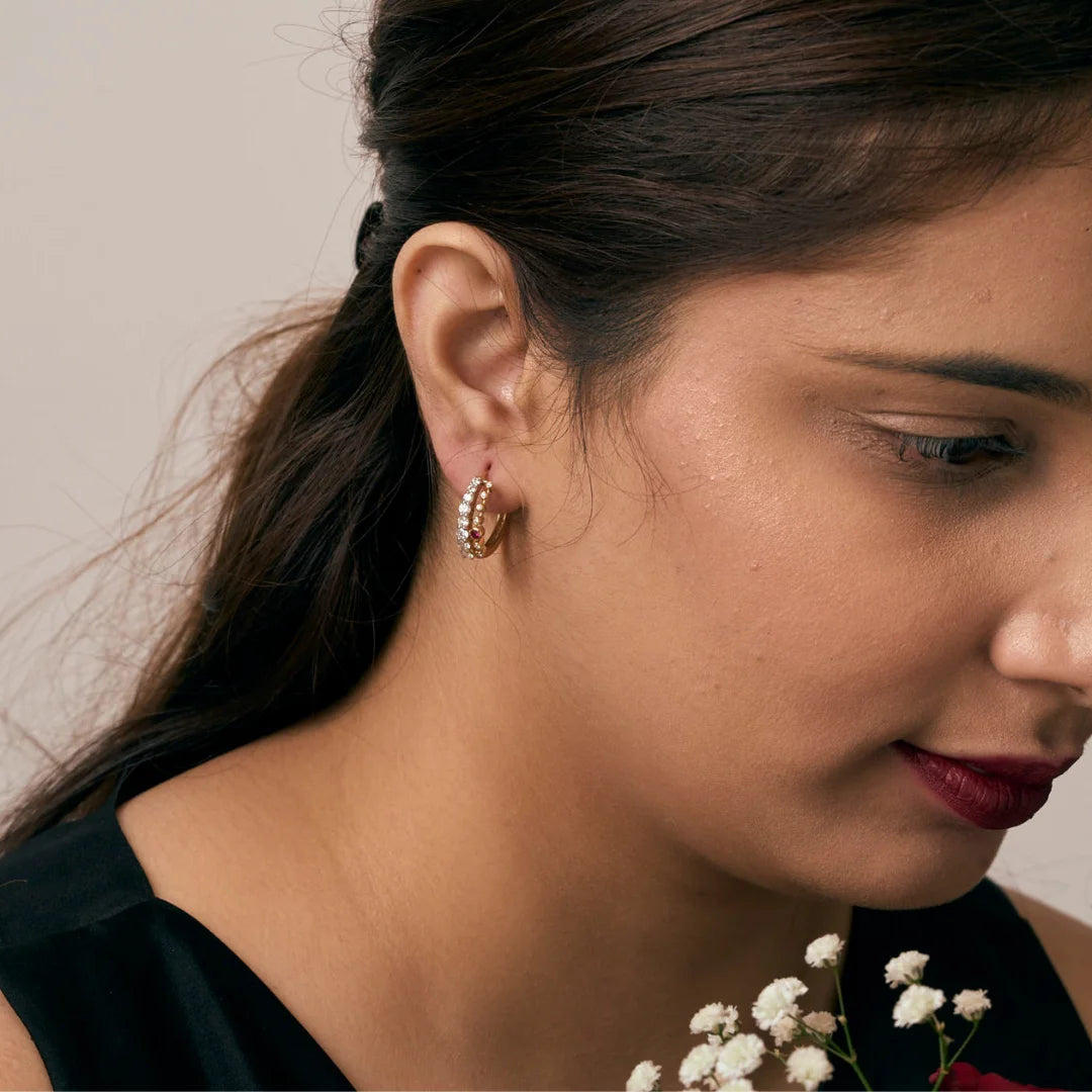 Zoya Diamond Hoops Prospective view