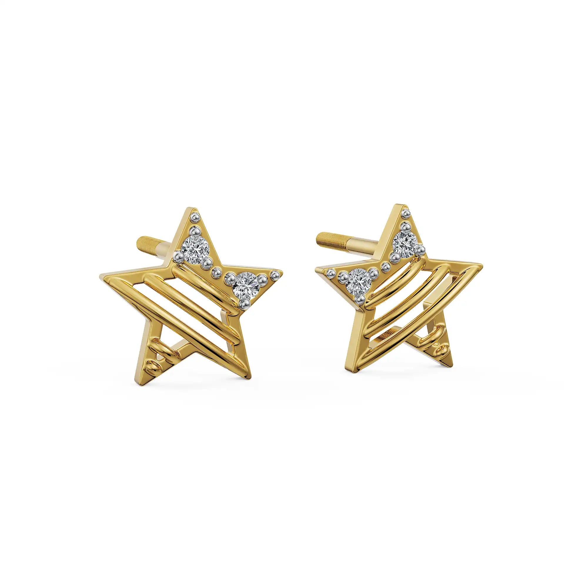 Twinkle Star Lab Grown Diamond Studs