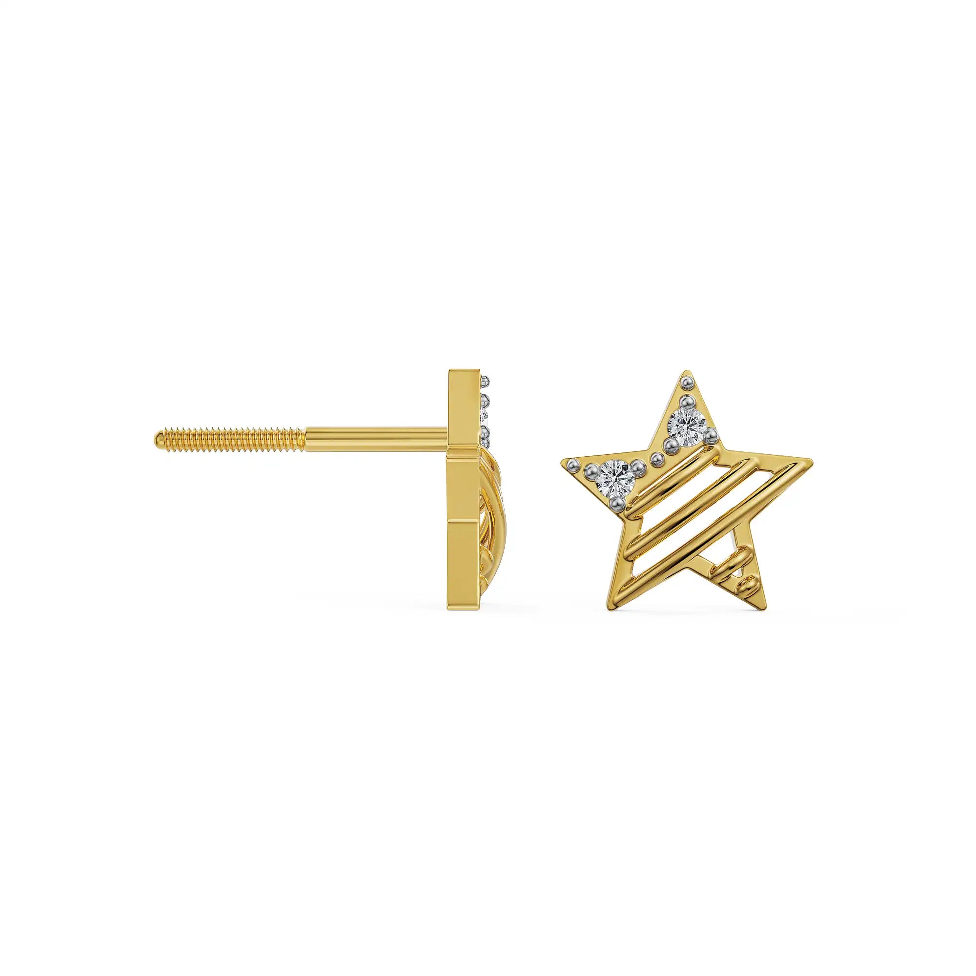 Twinkle Star Lab Grown Diamond Studs