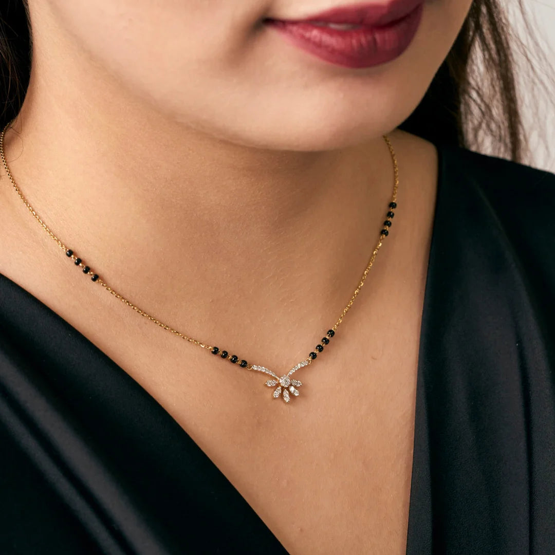 Aayat Diamond Mangalsutra Prospective view