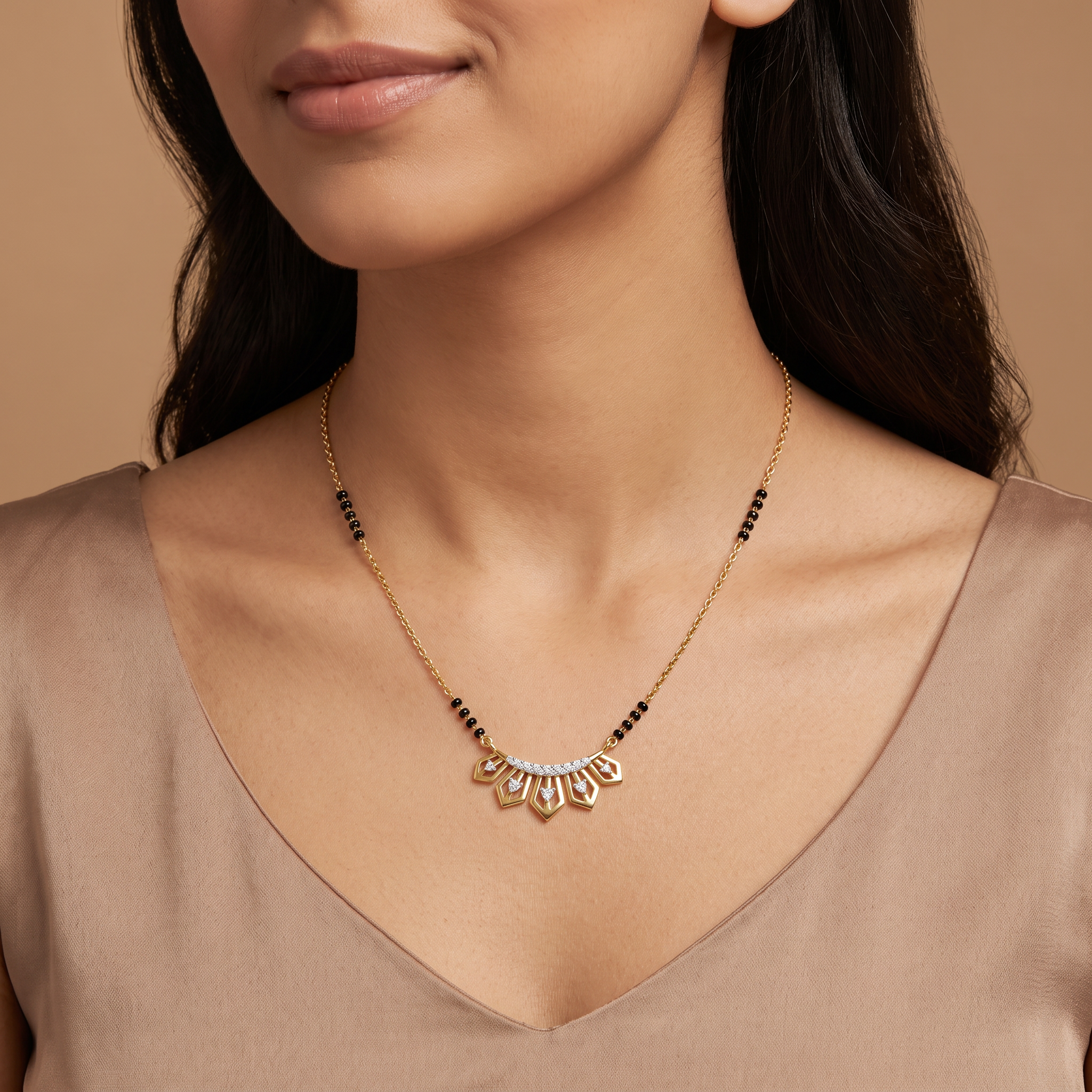 Jiya Lab Grown Diamond Mangalsutra