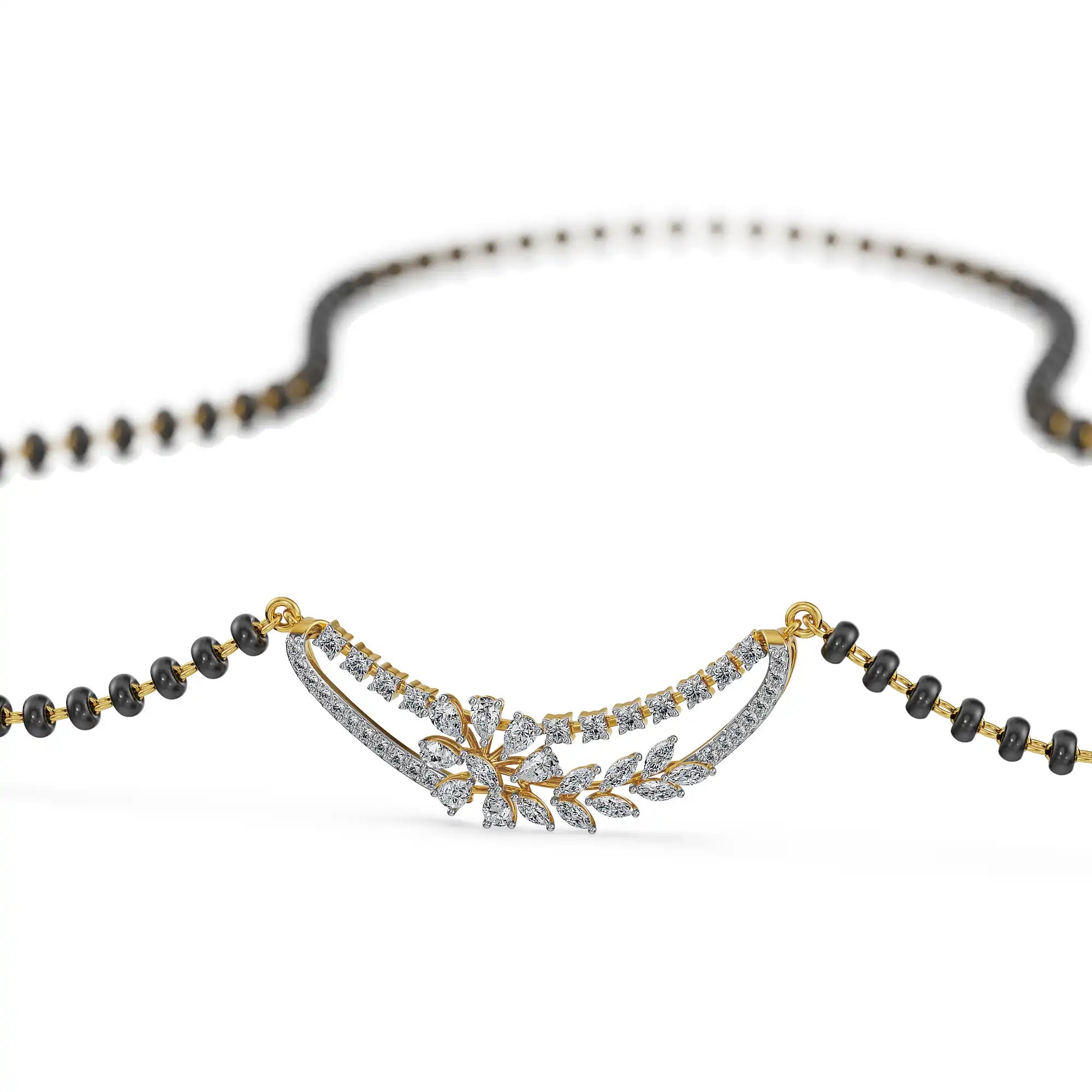 Mira Lab Grown Diamond Mangalsutra