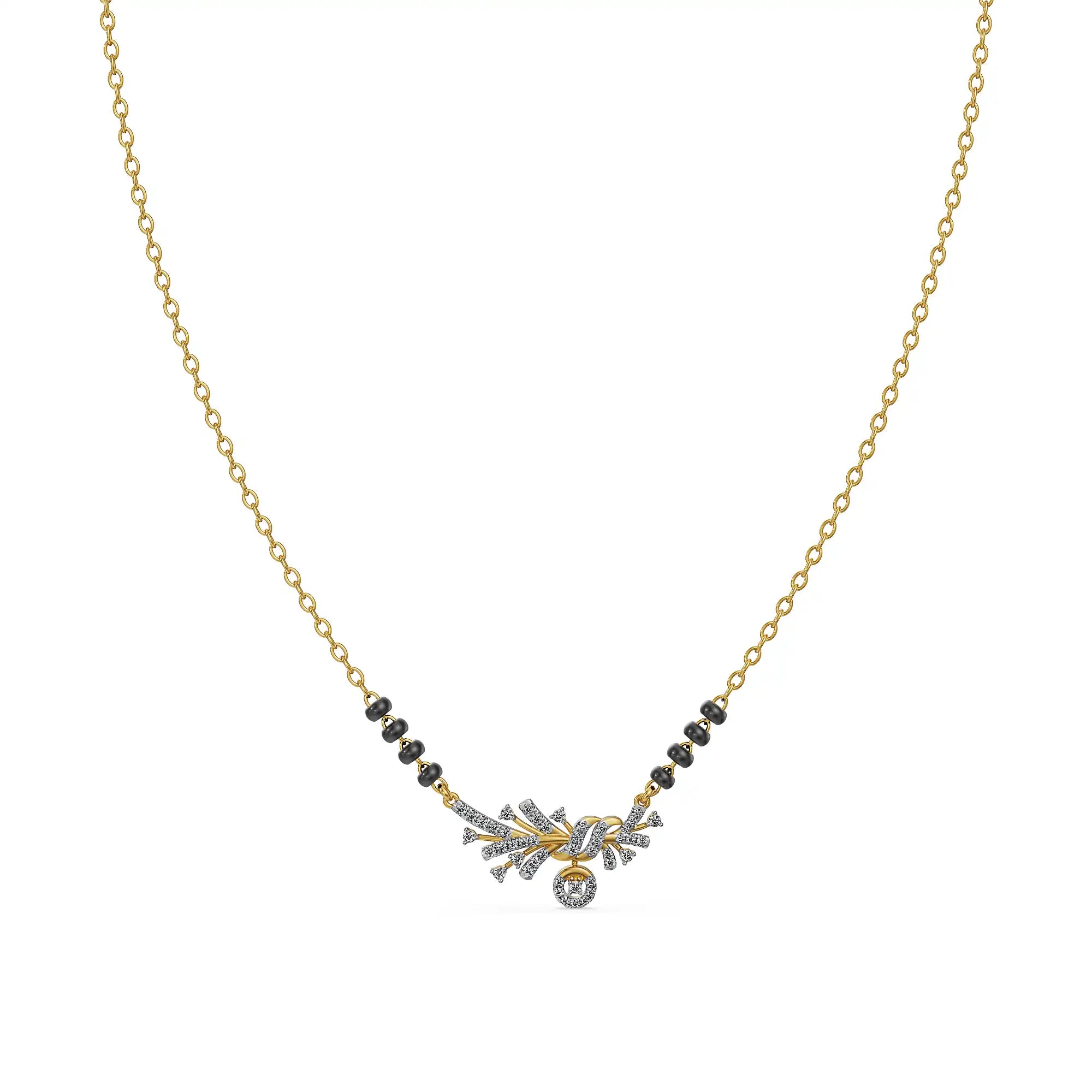 Milan Lab Grown Diamond Mangalsutra