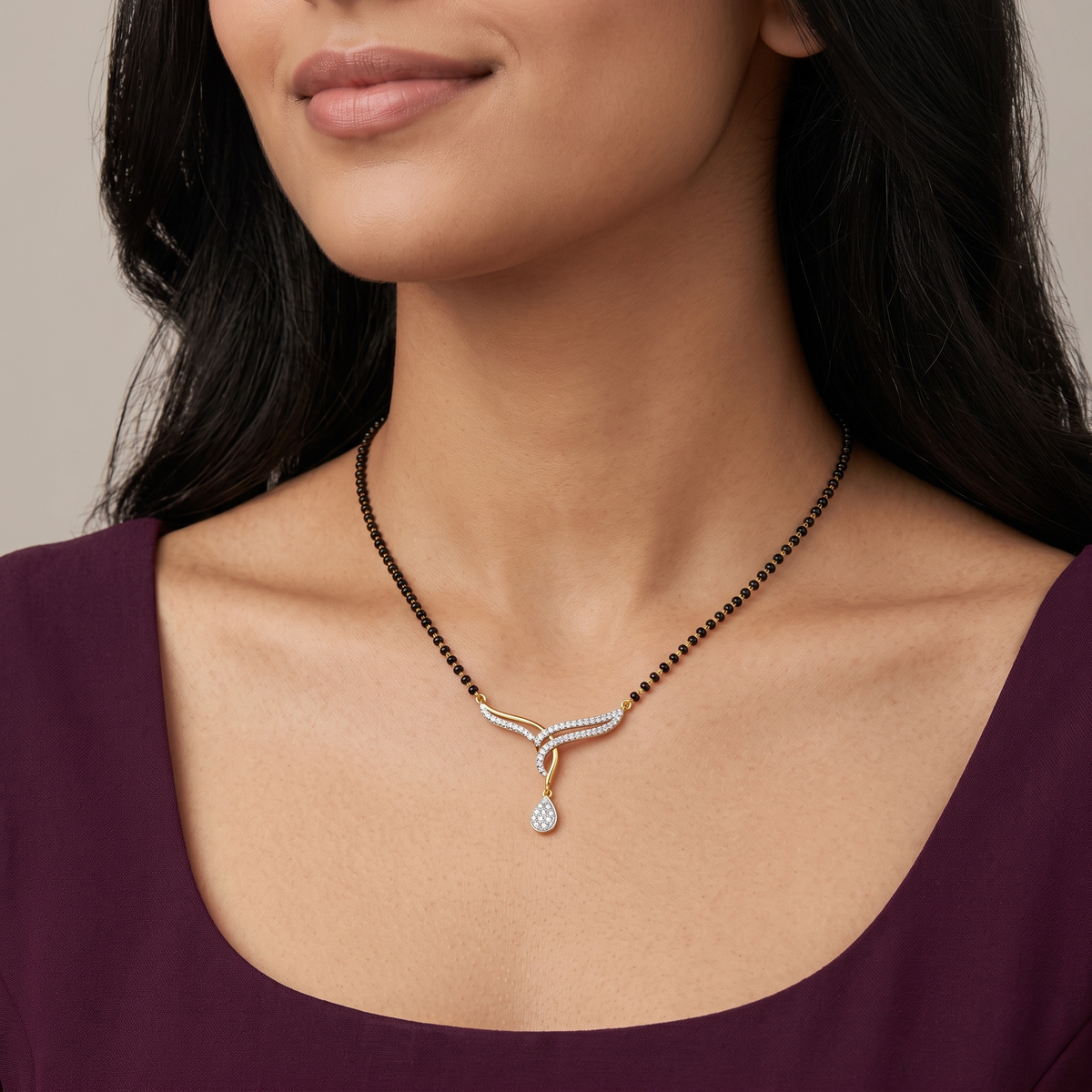 Raga Lab Grown Diamond Mangalsutra