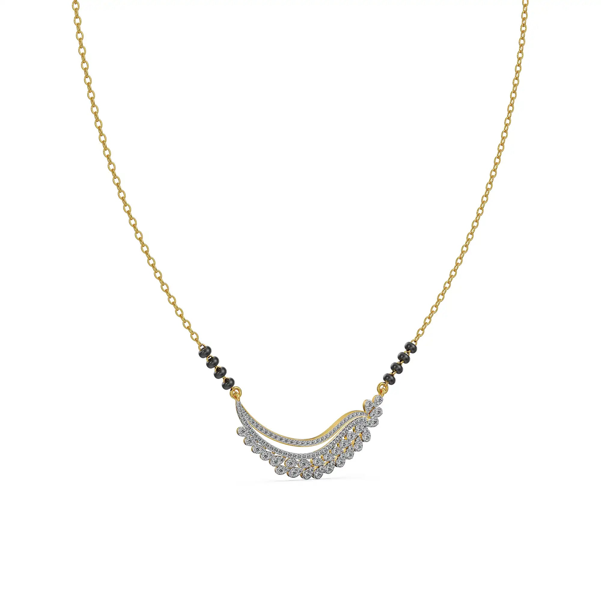 Nira Lab Grown Diamond Mangalsutra