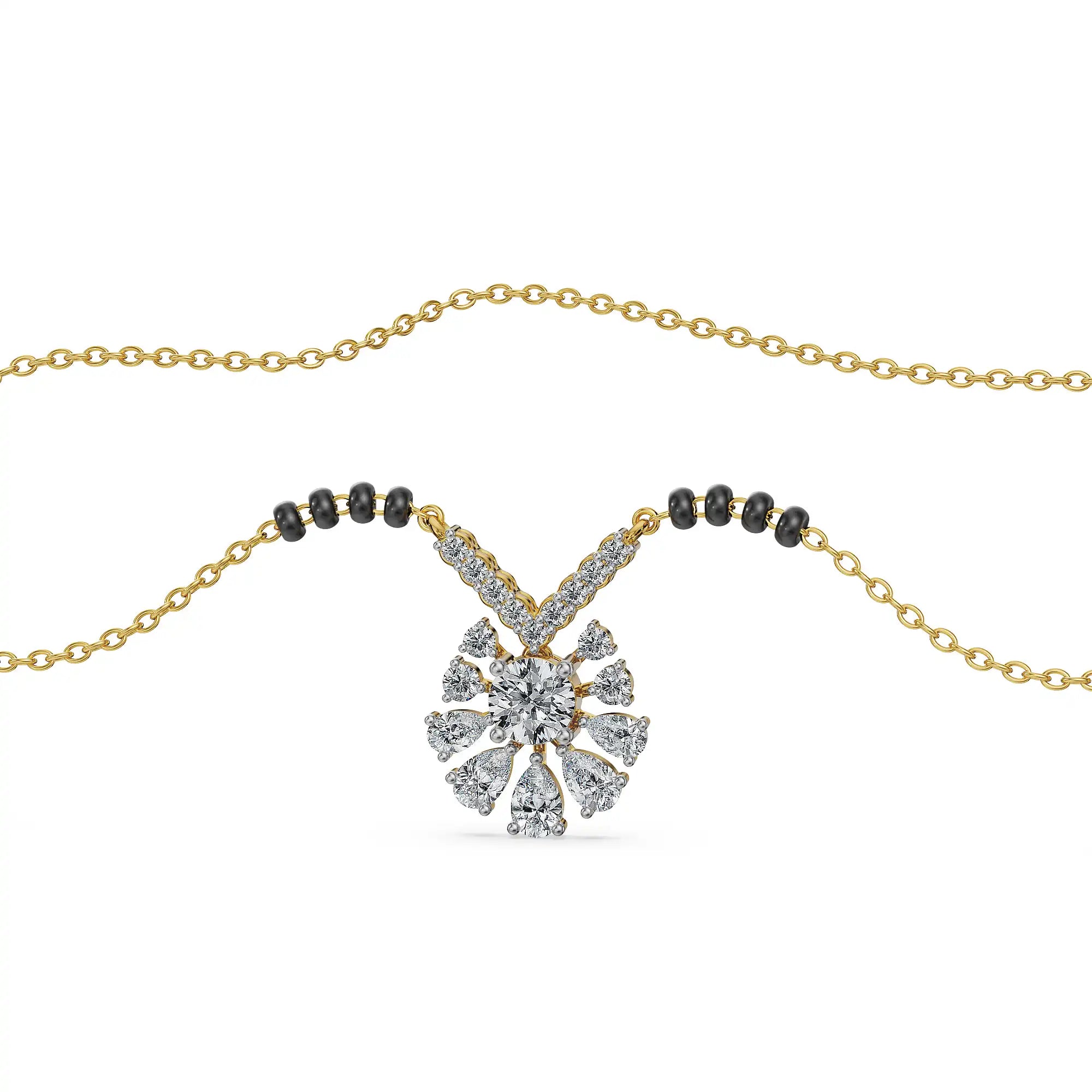 Tara Lab Grown Diamond Mangalsutra