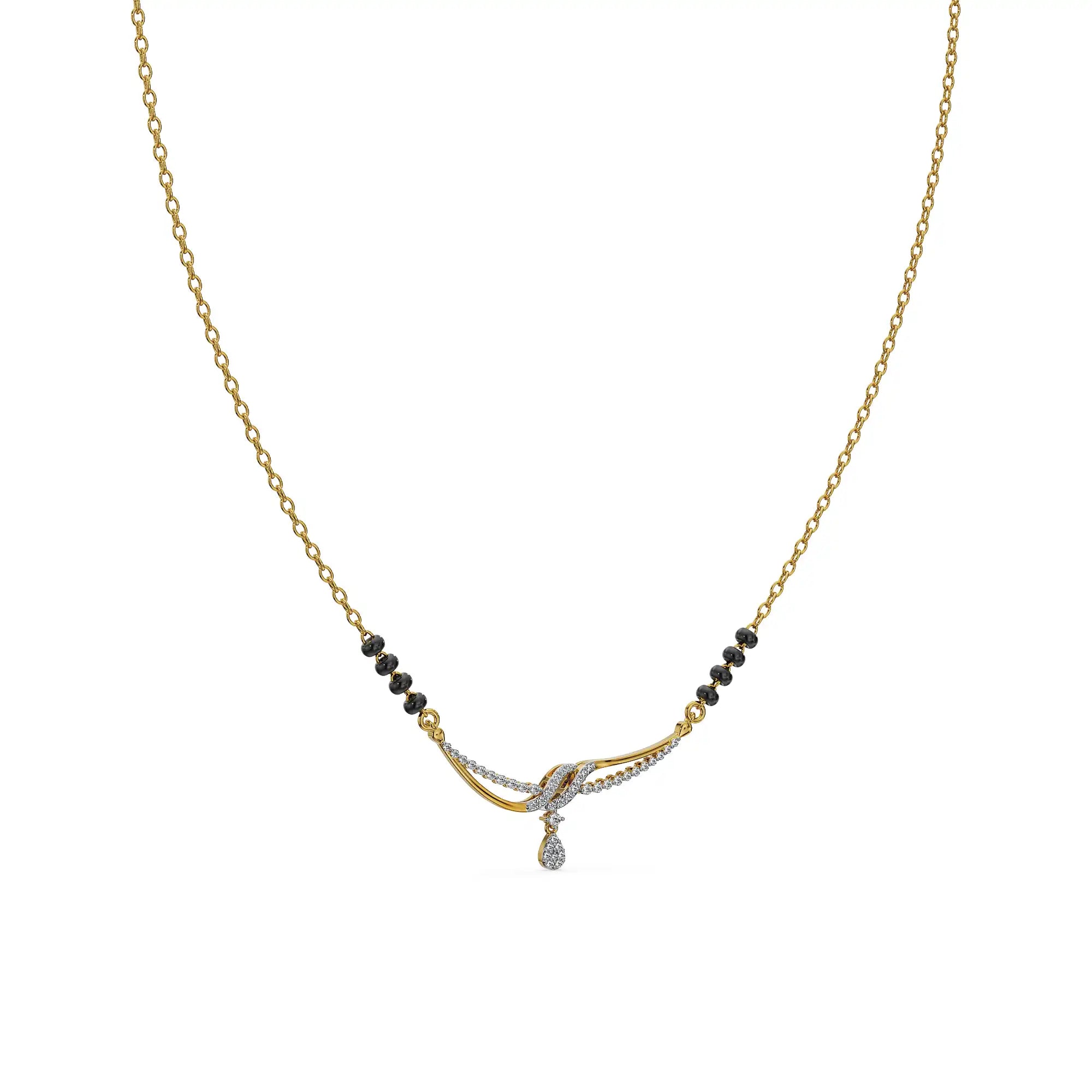 Veni Lab Grown Diamond Mangalsutra