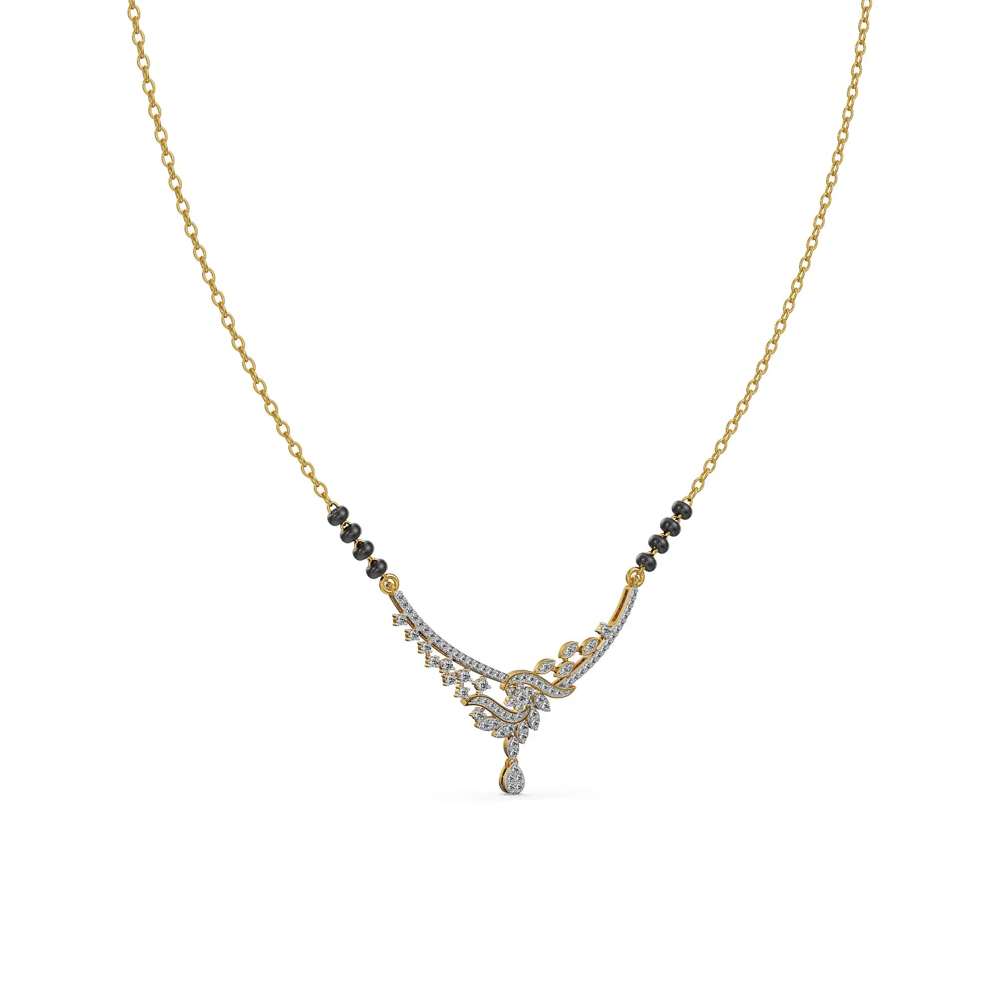 Aarohi Lab Grown Diamond Mangalsutra