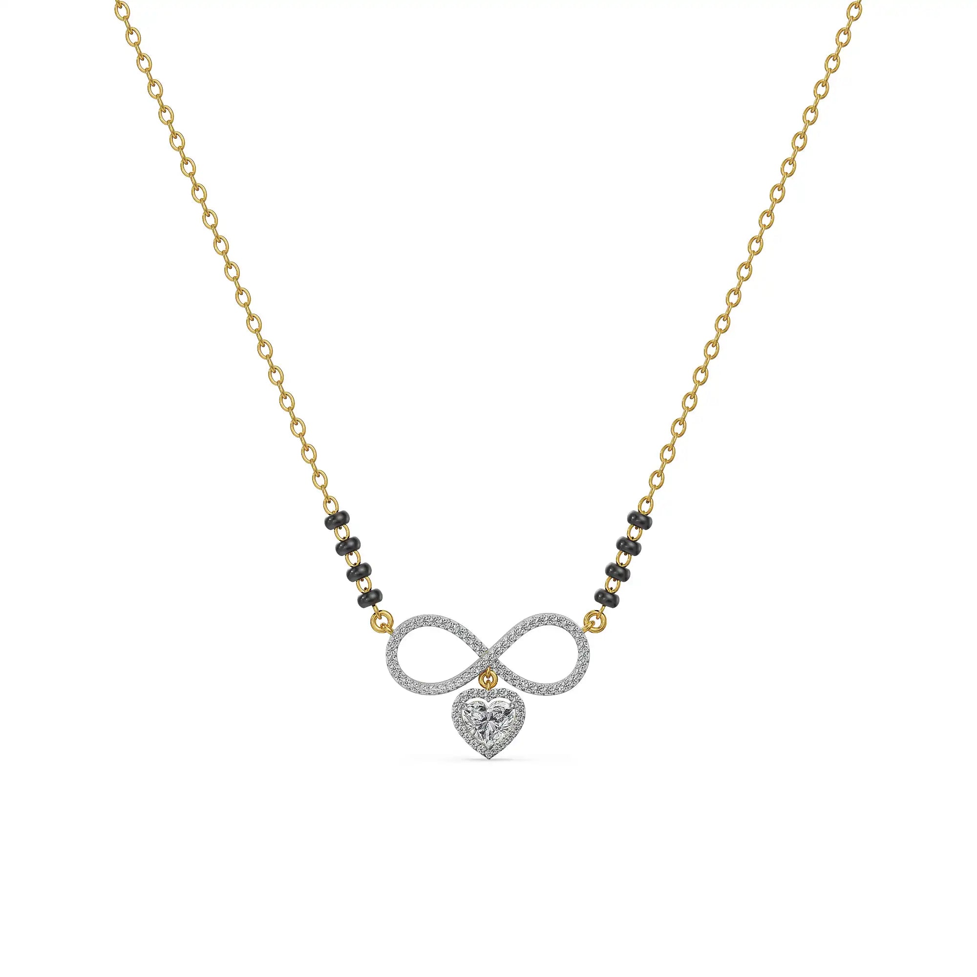 Meha Lab Grown Diamond Mangalsutra
